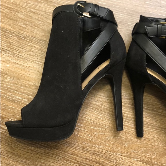 Peep toe booties - Picture 6 of 6